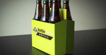 Refillable six pack Oregon Recyclying Coop
