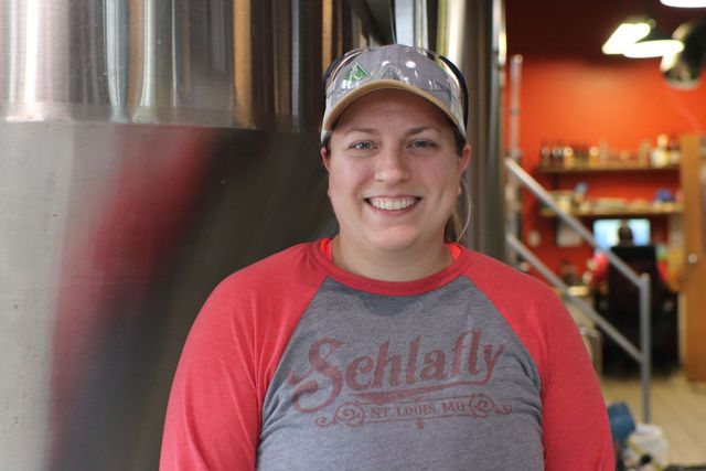 Emily Byrne, brewer with Schlafly Beer
