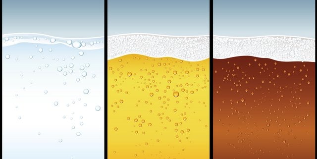 water beer cartoon triple illustration