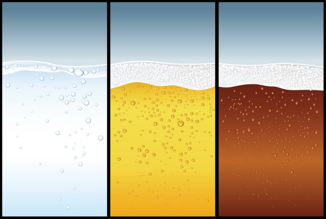 water beer cartoon triple illustration 