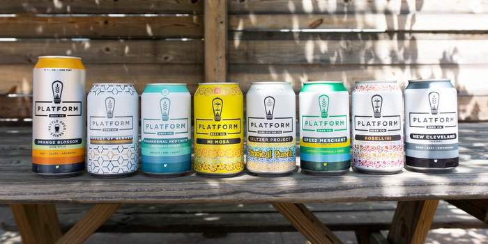 platform beer cans