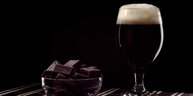 beer and chocolate