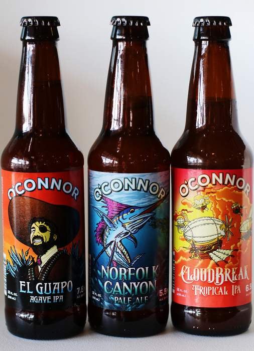 O'Connor Brewing Ardagh Group bottles