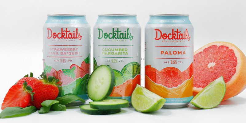 Docktails RTD canned beverages
