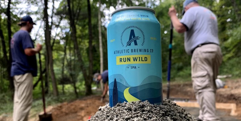 Athletic Brewing Two for the Trails