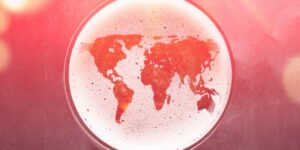 beer globe global world map glass-001