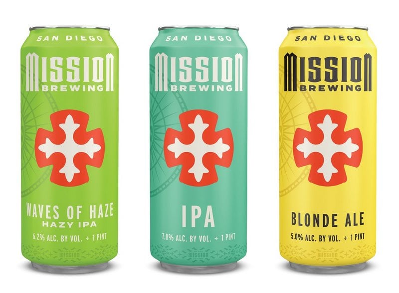 Mission Brewing cans