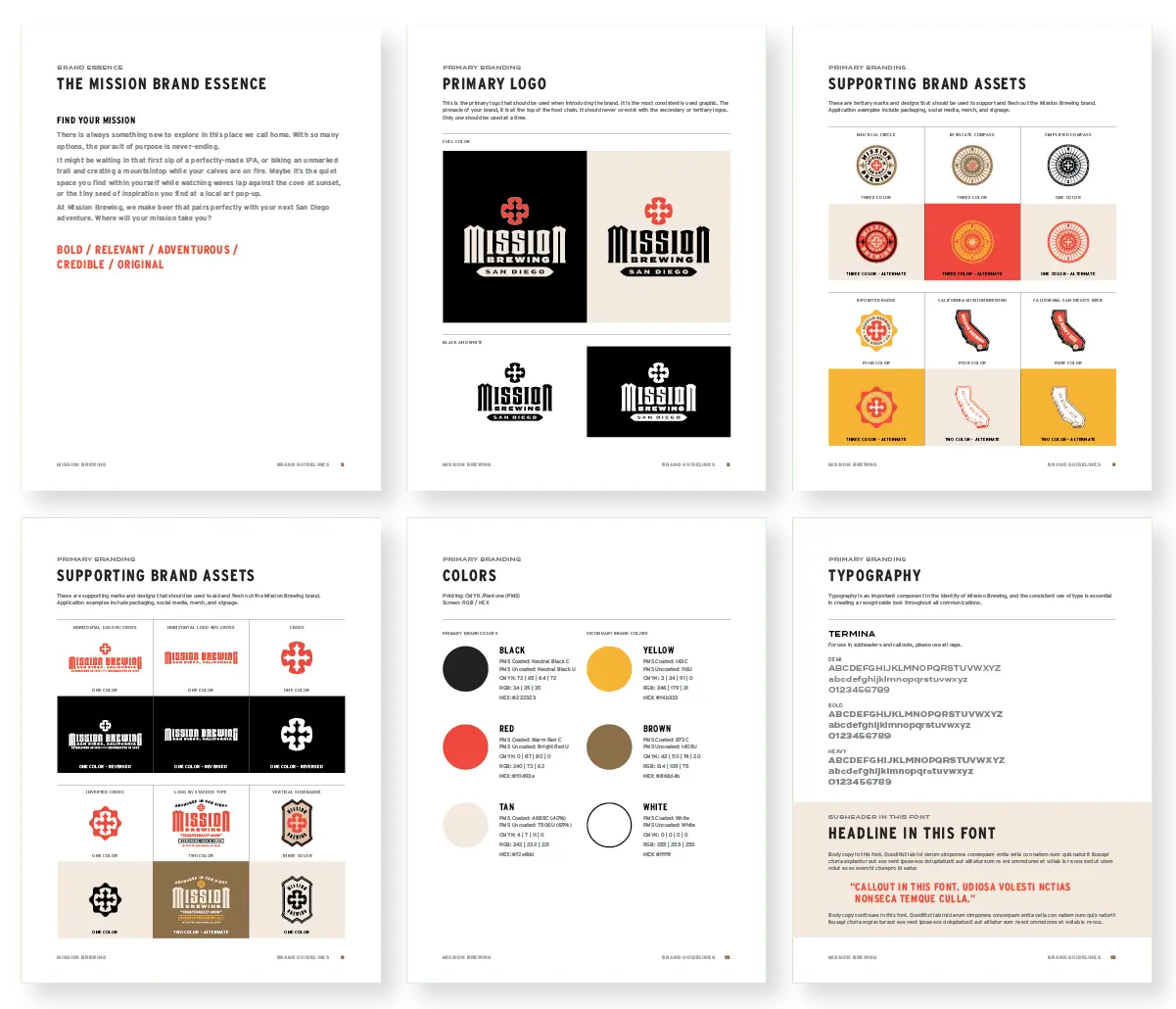Mission Brewing brand guidelines
