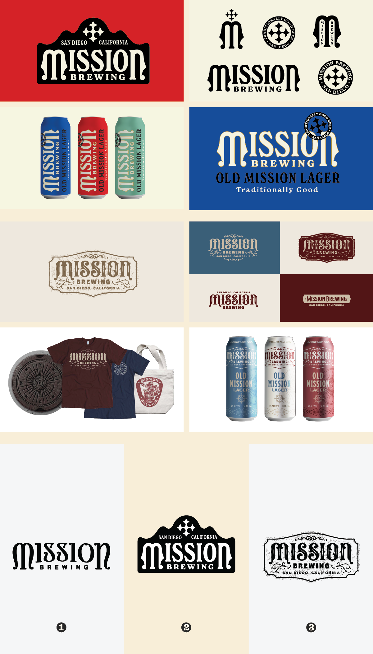 Mission brand identity images