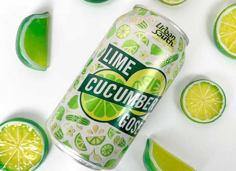 Urban South Brewery Lime Cucumber gose