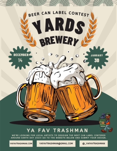 Philly activist YaFavTrashman is hosting an Earth Day-themed beer can ...