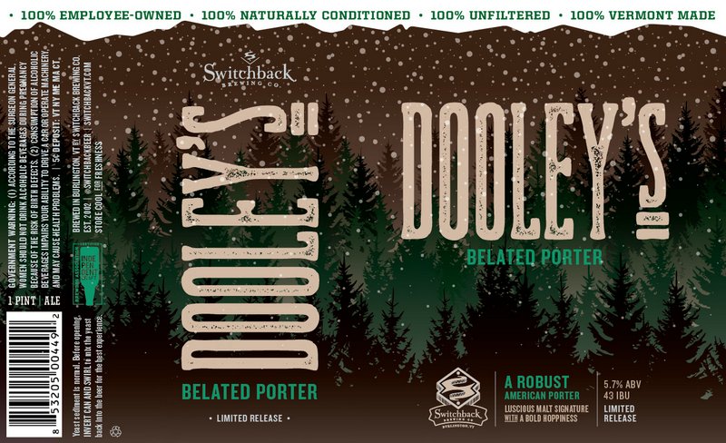 Dooley's label