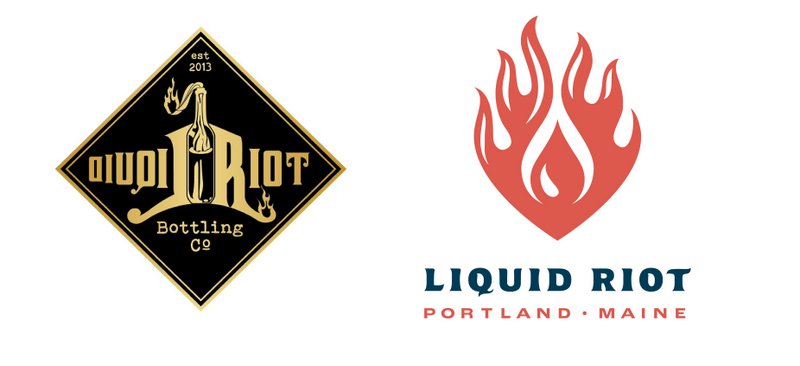 Liquid Riot logos