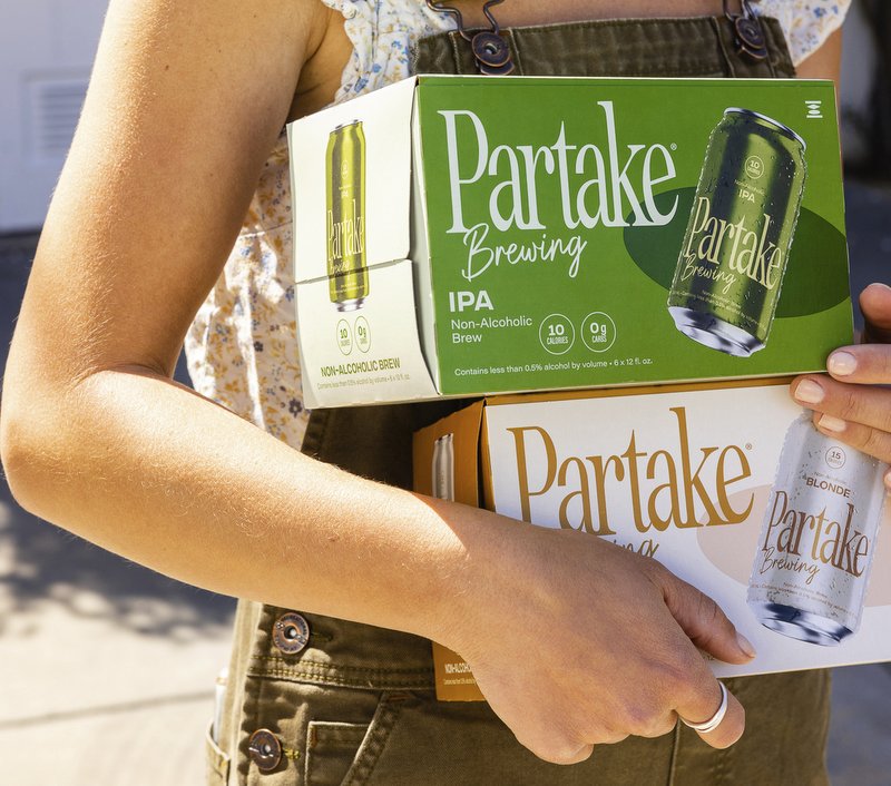 Partake Brewing packaging
