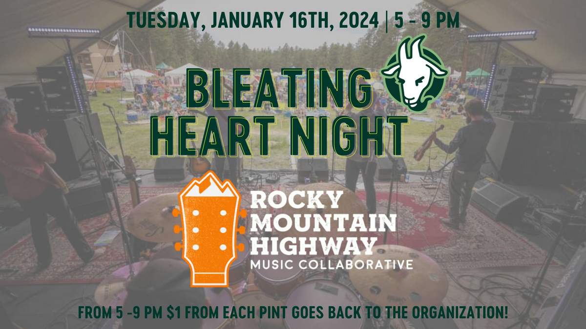 Bleating Heart Night promotional 
