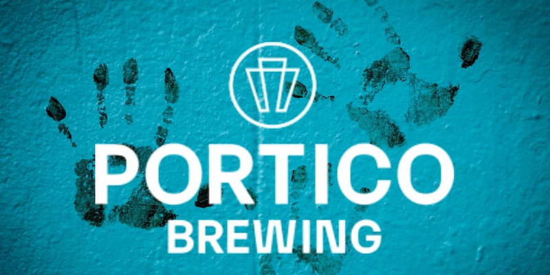 Portico Brewing handprints