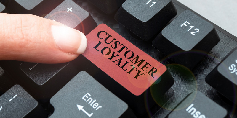 customer loyalty button