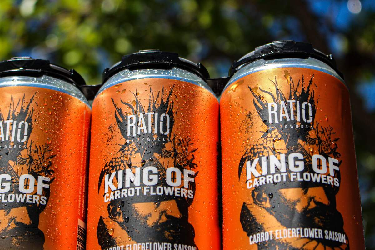 Ratio Beer king of carrot flower