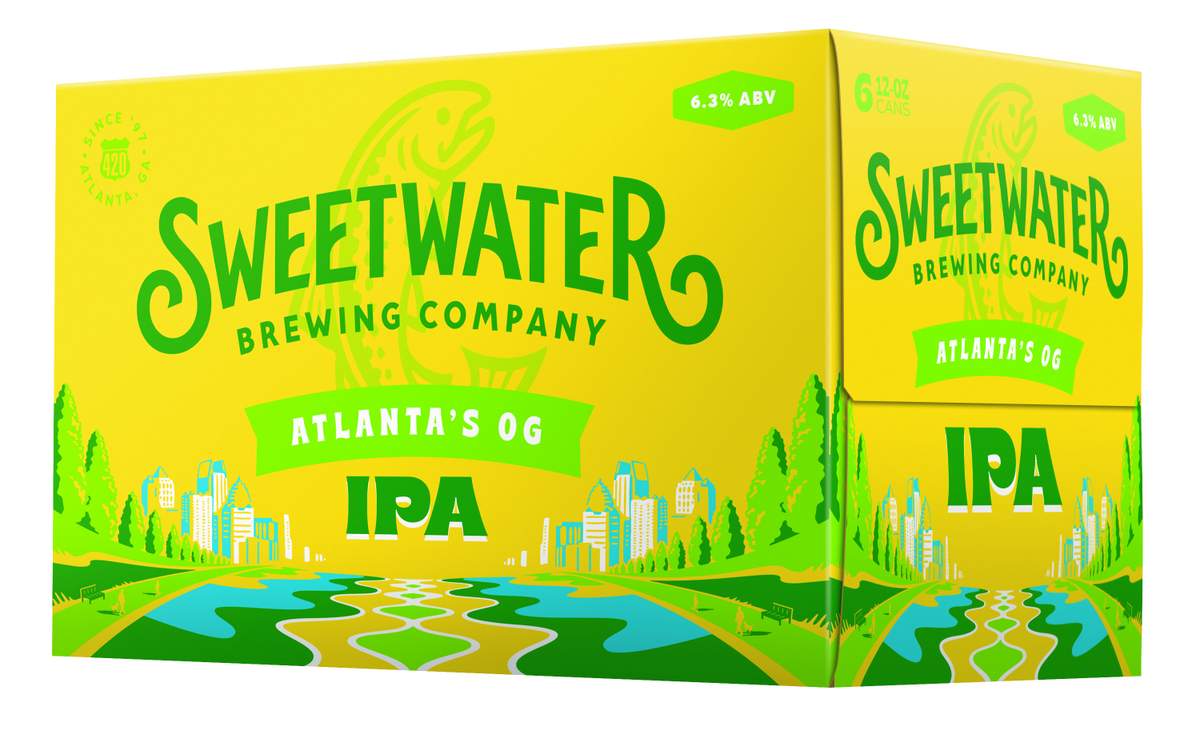 Sweetwater Atlanta's OG IPA pack